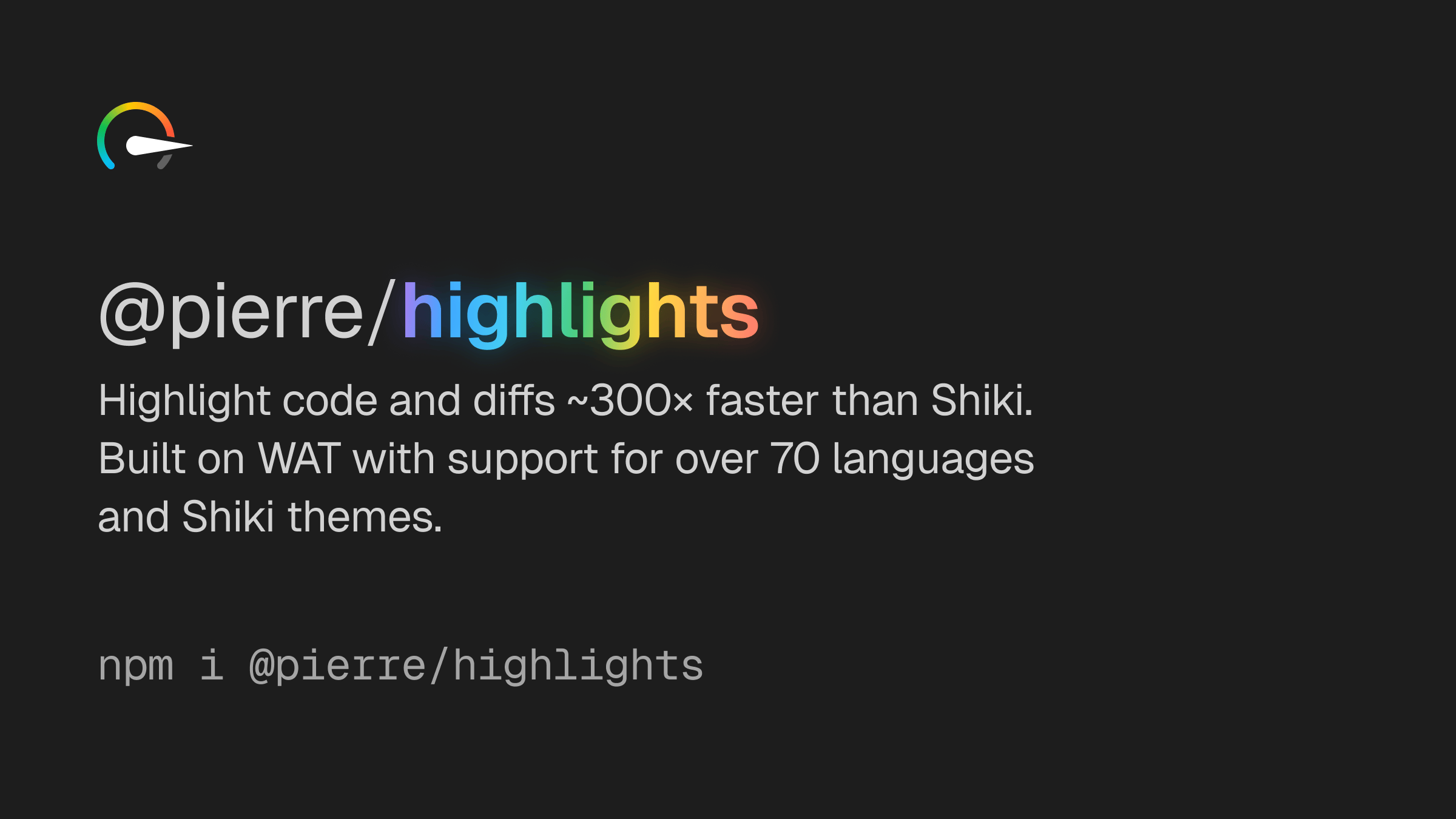 Diffs — A tiny, fast code highlighter written by hand in WebAssembly Text, with built-in lexers…